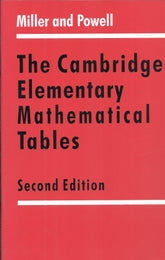 CUP ELEMENTARY MATHEMATICAL TABLES SECOND EDITION
